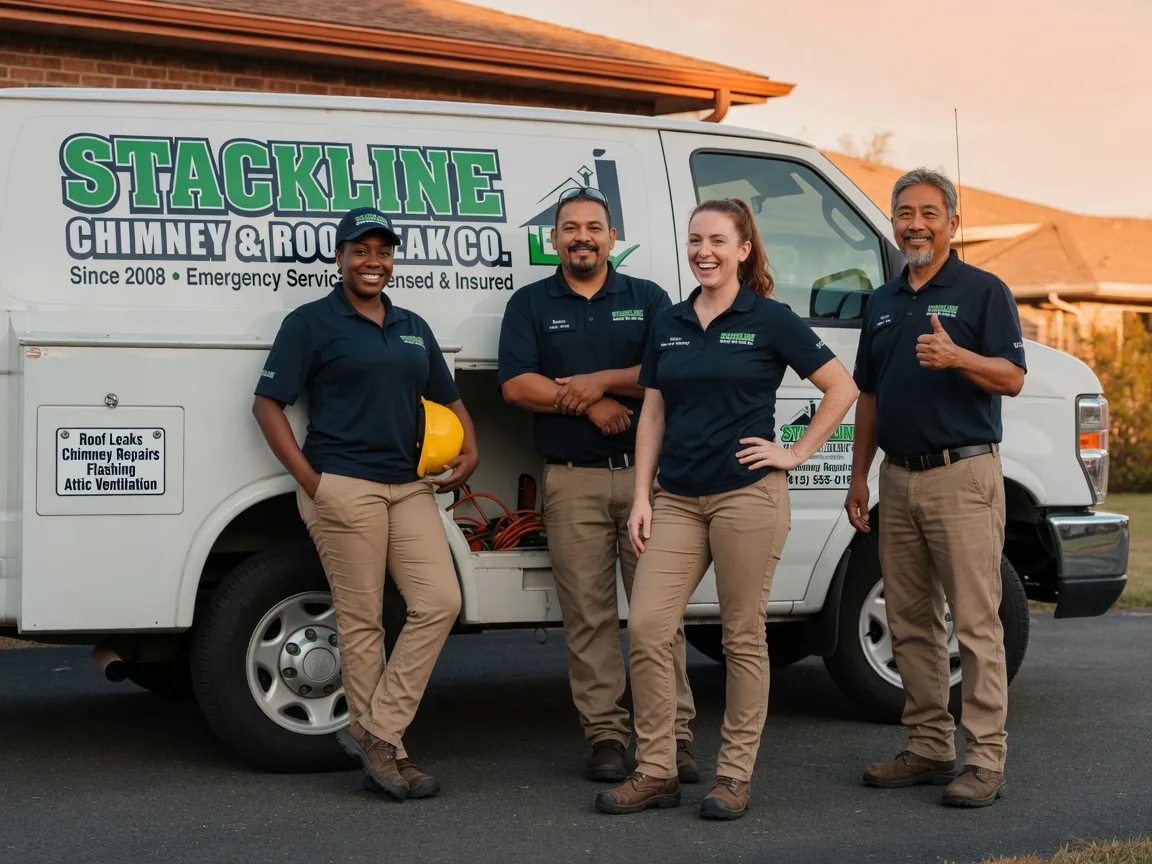 Chimney flashing repair company in Swannanoa, NC